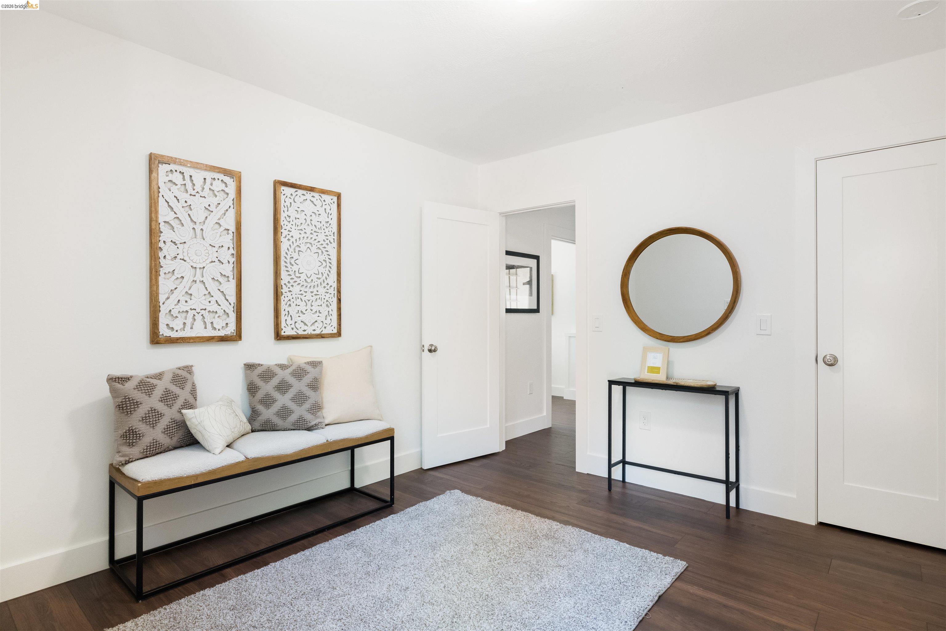 900 Euclid Avenue Berkeley, CA 94708 - Photo 41 of 54 a living room with furniture and a wooden floor