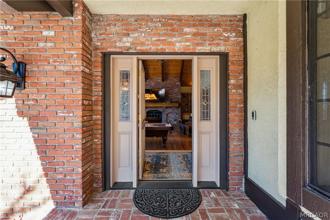 28994 North Shore Road Lake Arrowhead, CA 92352 - Photo 48 of 50 a view of front door of house
