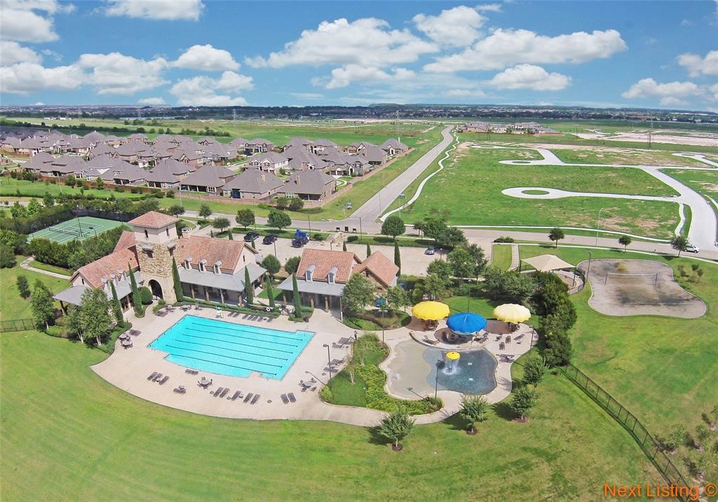 23527 San Ricci Court Richmond, TX 77406 - Photo 33 of 37 an aerial view of a house with a ocean view
