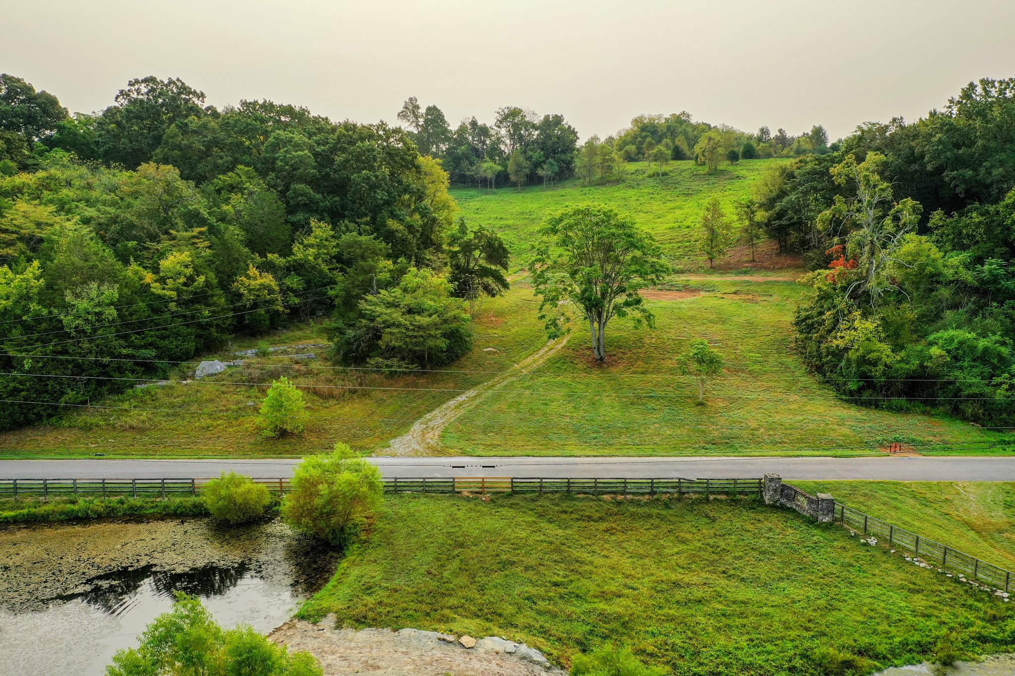 2523 Baptist Church Road Culleoka, TN 38451 - Photo 15 of 15 a view of a lake with a yard