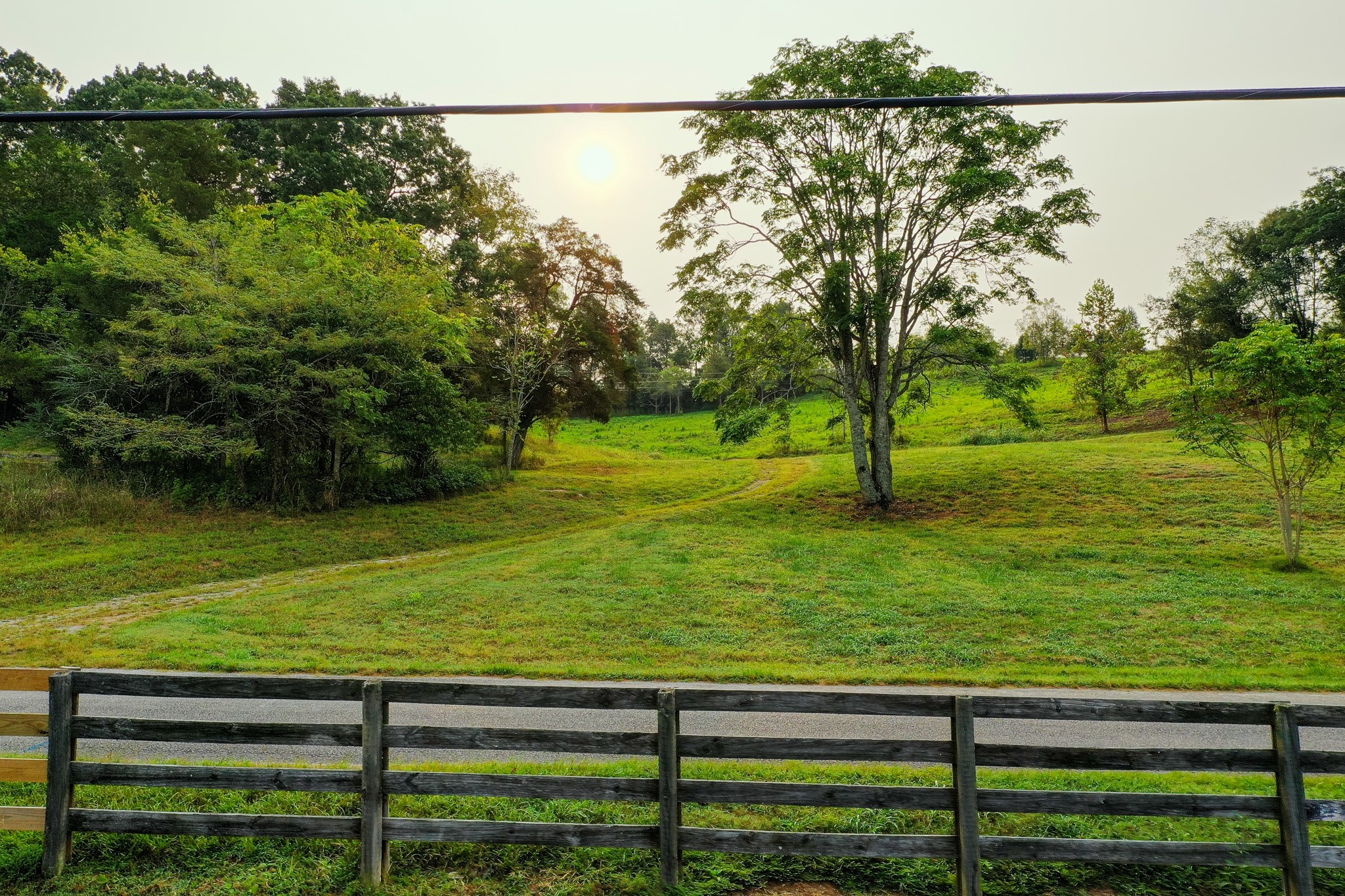 2523 Baptist Church Road Culleoka, TN 38451 - Photo 3 of 15 a view of a yard with wooden fence