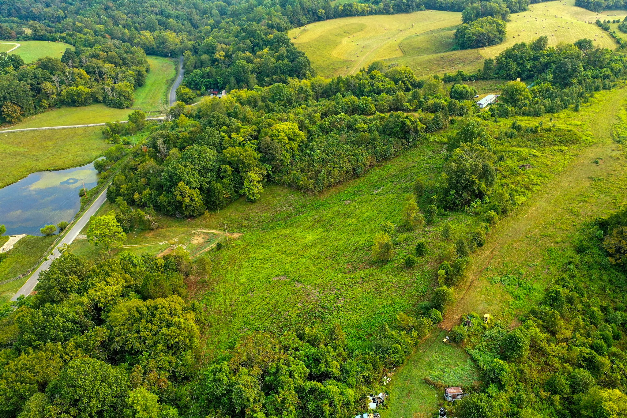 2523 Baptist Church Road Culleoka, TN 38451 - Photo 10 of 15 a view of a garden with a building