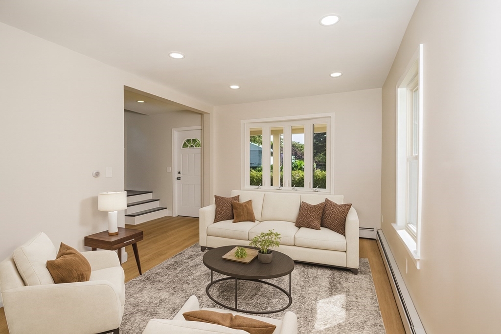 4 Everton Avenue Worcester, MA 01604 - Photo 6 of 26 a living room with furniture and a large window