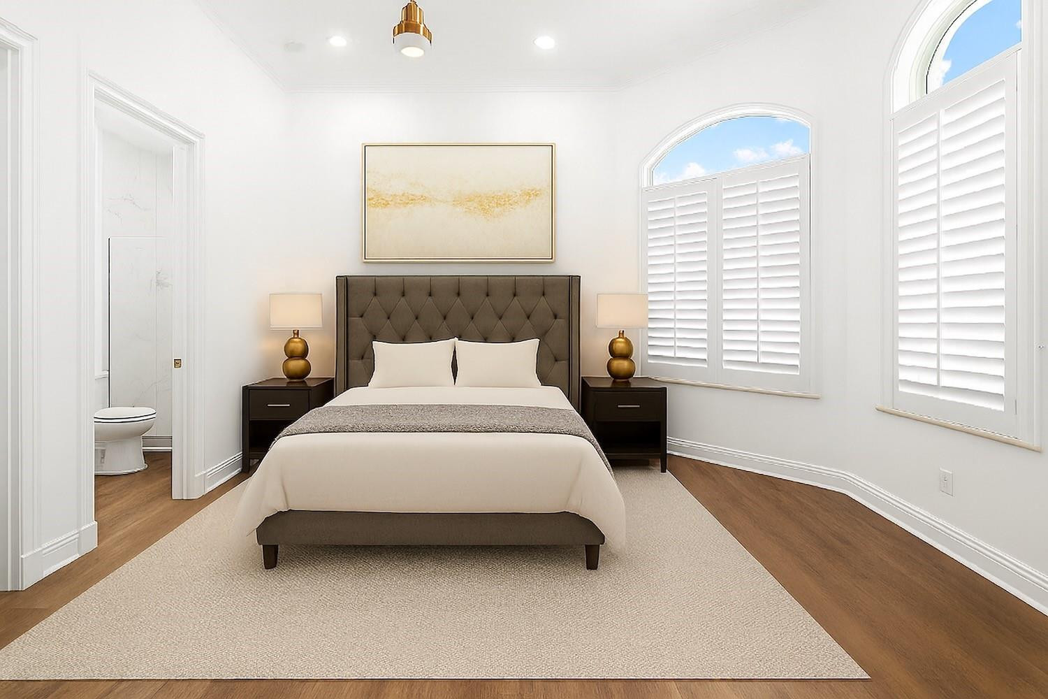 128 Southeast Rio Angelica Port St. Lucie, FL 34984 - Photo 25 of 40 a bedroom with a bed and window