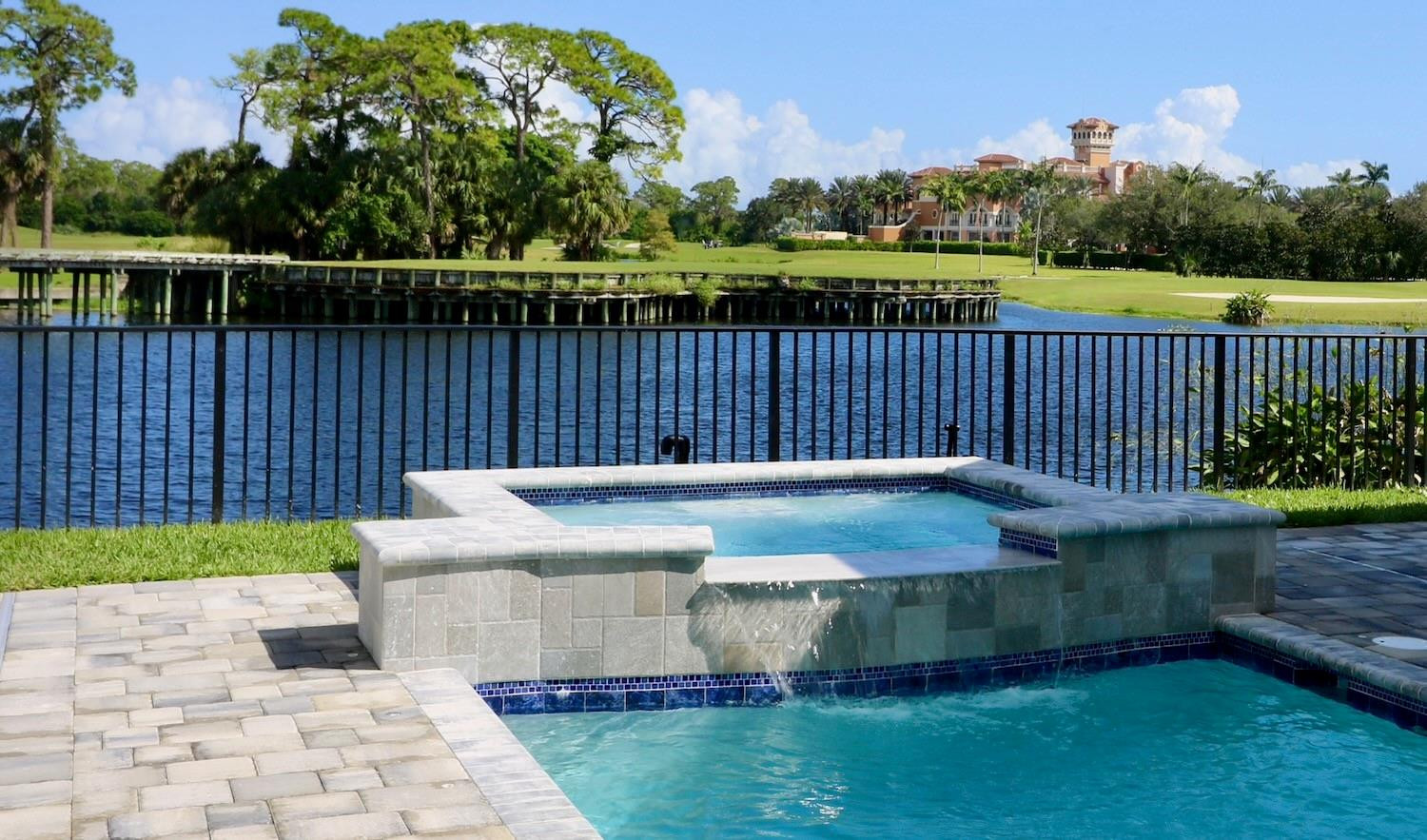 128 Southeast Rio Angelica Port St. Lucie, FL 34984 - Photo 32 of 40 a view of a patio with a yard