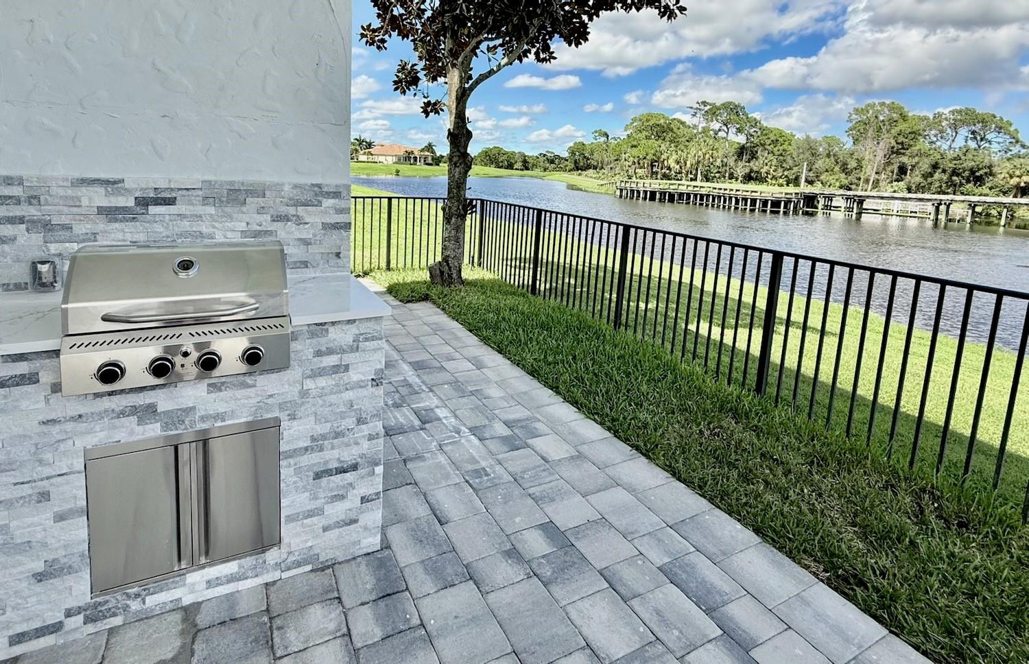 128 Southeast Rio Angelica Port St. Lucie, FL 34984 - Photo 36 of 40 a view of a balcony with an outdoor space