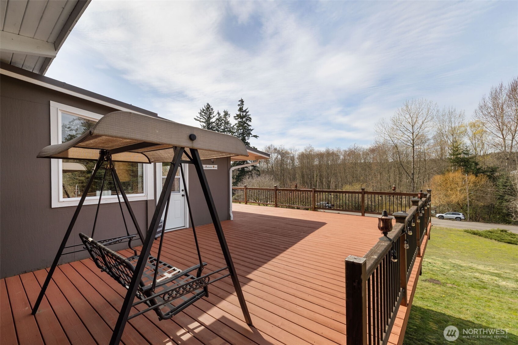 11782 Schold Road Northwest Silverdale, WA 98383 - Photo 32 of 40 a view of a balcony with furniture