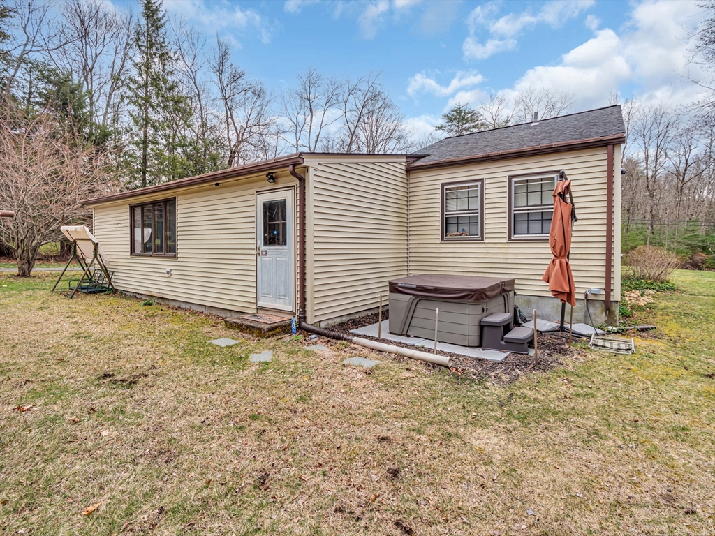 173 Bennett Road Hampden, MA 01036 - Photo 27 of 35 a house view with a backyard space