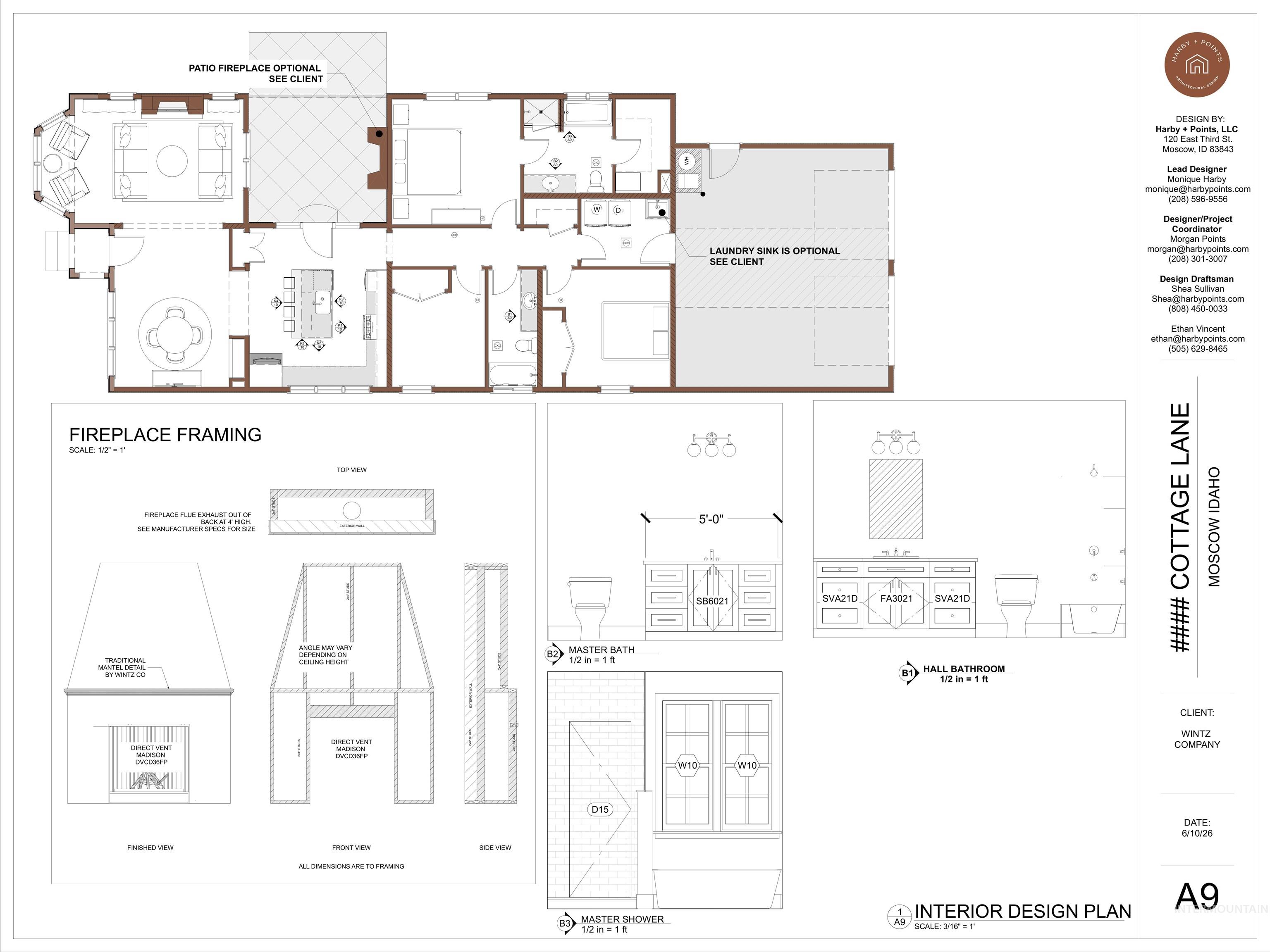 1463 Cottage Lane Moscow, ID 83843 - Photo 23 of 23 Floor plan