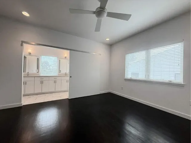 a view of closet area