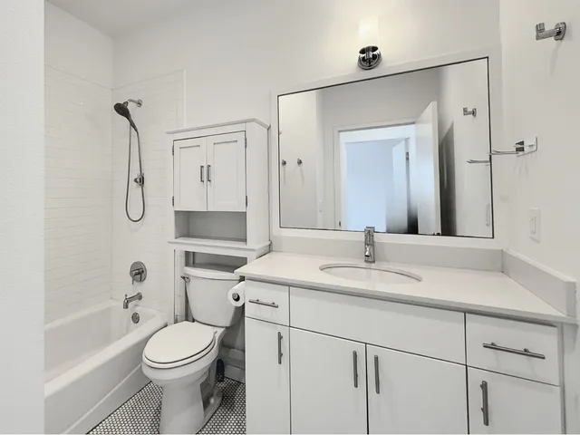 a view of balcony and wooden floor
