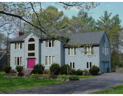 357 Central Street Georgetown, MA 01833 - Photo 1 of 21 a front view of a house with a yard