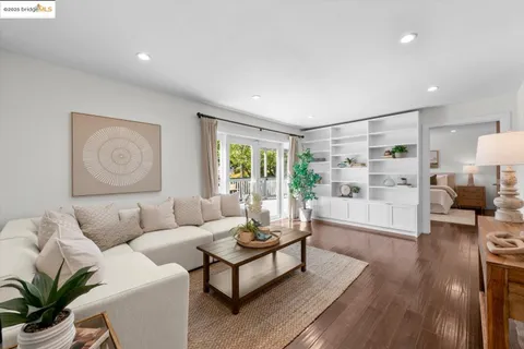 a view of a chairs on wooden deck