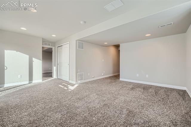 6126 Jorie Road Colorado Springs, CO 80927 - Photo 21 of 28 Unfurnished room with carpet floors