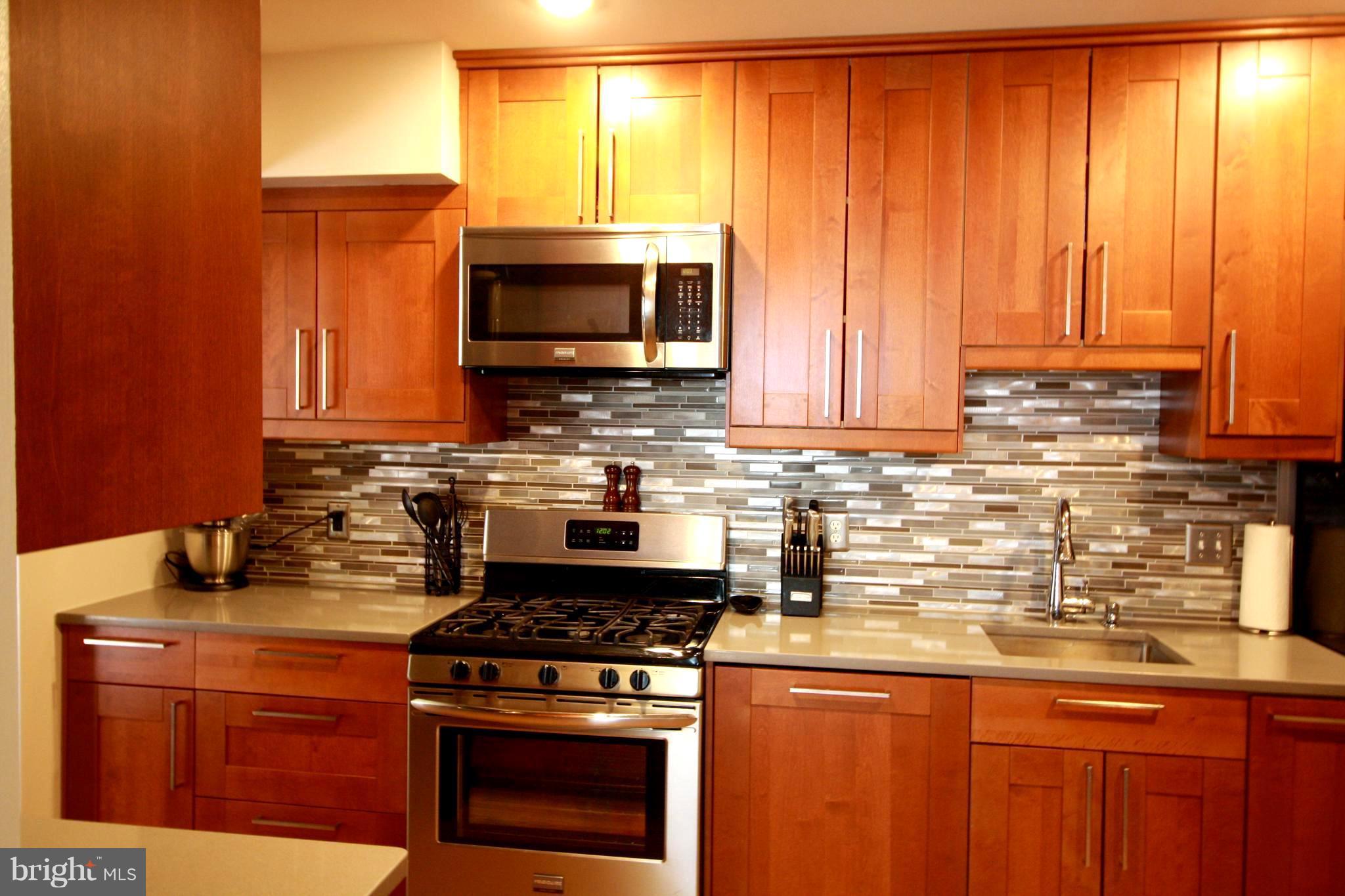 11833 Shire Court, Unit 1A Reston, VA 20191 - Photo 2 of 24 Kitchen Tastefully Remodeled Gas Cooking Kitchen