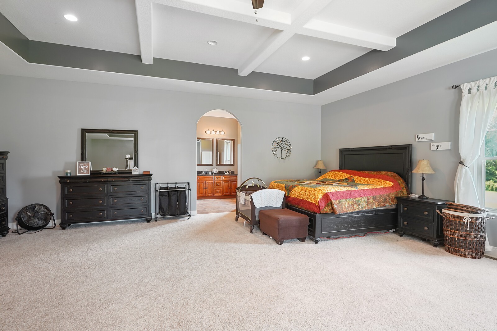 4785 Pulliam-Hardaway Road Springfield, TN 37172 - Photo 29 of 45 a spacious bedroom with a bed and a view in it