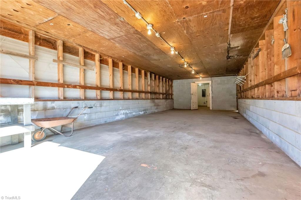236 Summit Road Purlear, NC 28665 - Photo 40 of 48 Barn1 with Electricity, Concrete Floors, and Plumbed for Bathroom