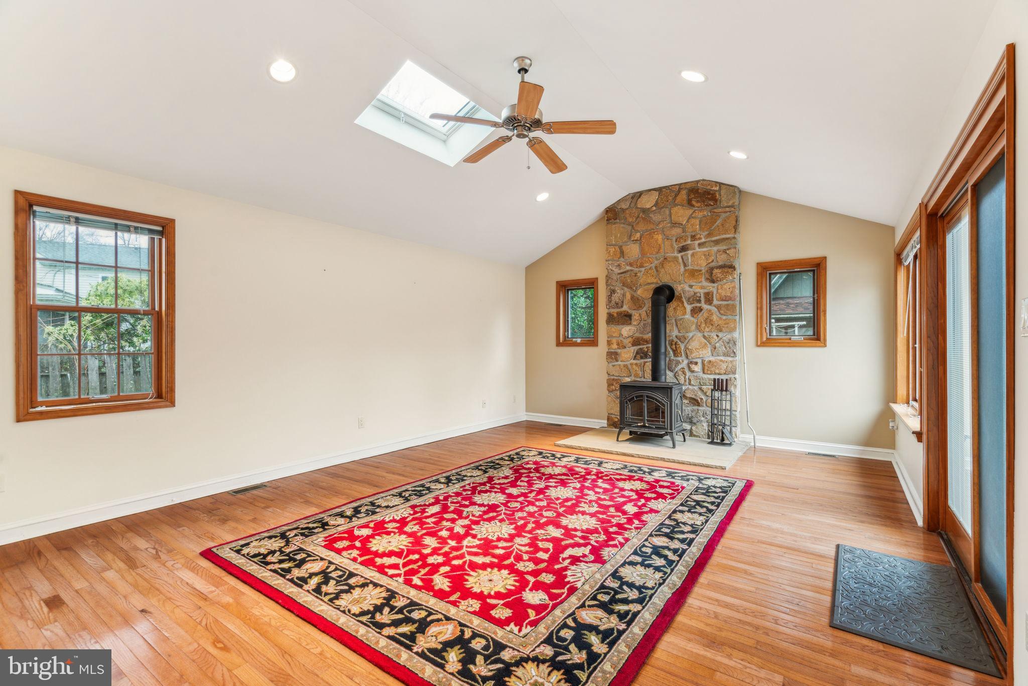 526 Drayton Road Oreland, PA 19075 - Photo 22 of 64 Den with Fireplace