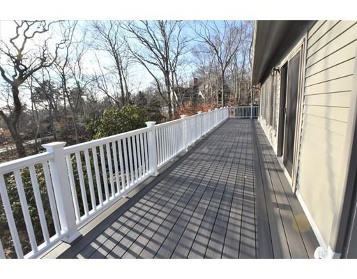 3 Highview Road Rockport, MA 01966 - Photo 34 of 41 a view of a balcony with wooden floor and fence