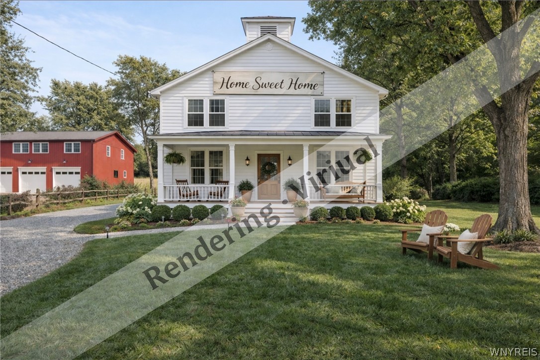 5445 East Creek Road Wales, NY 14139 - Photo 2 of 40 Virtual Rendering - Seller considered making churc