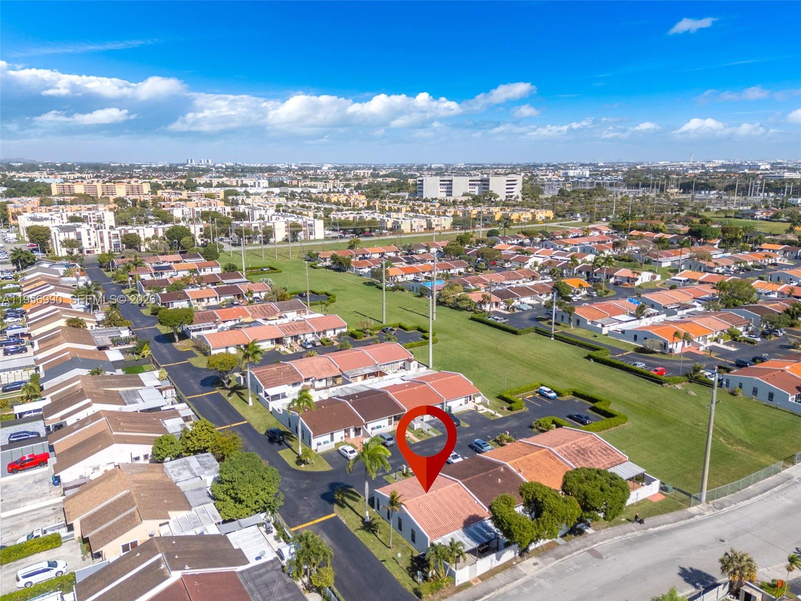 9466 Southwest 6th Lane Miami, FL 33174 - Photo 31 of 34 an aerial view of a city