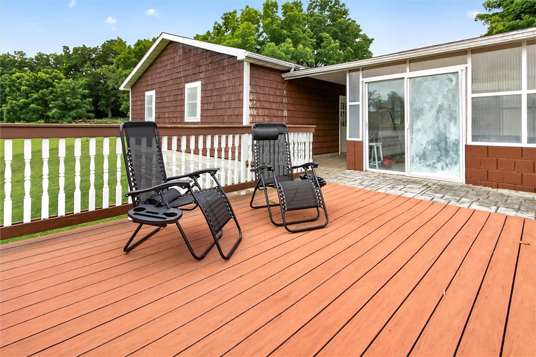 2060 Van Auken Road Arcadia, NY 14513 - Photo 6 of 50 back deck