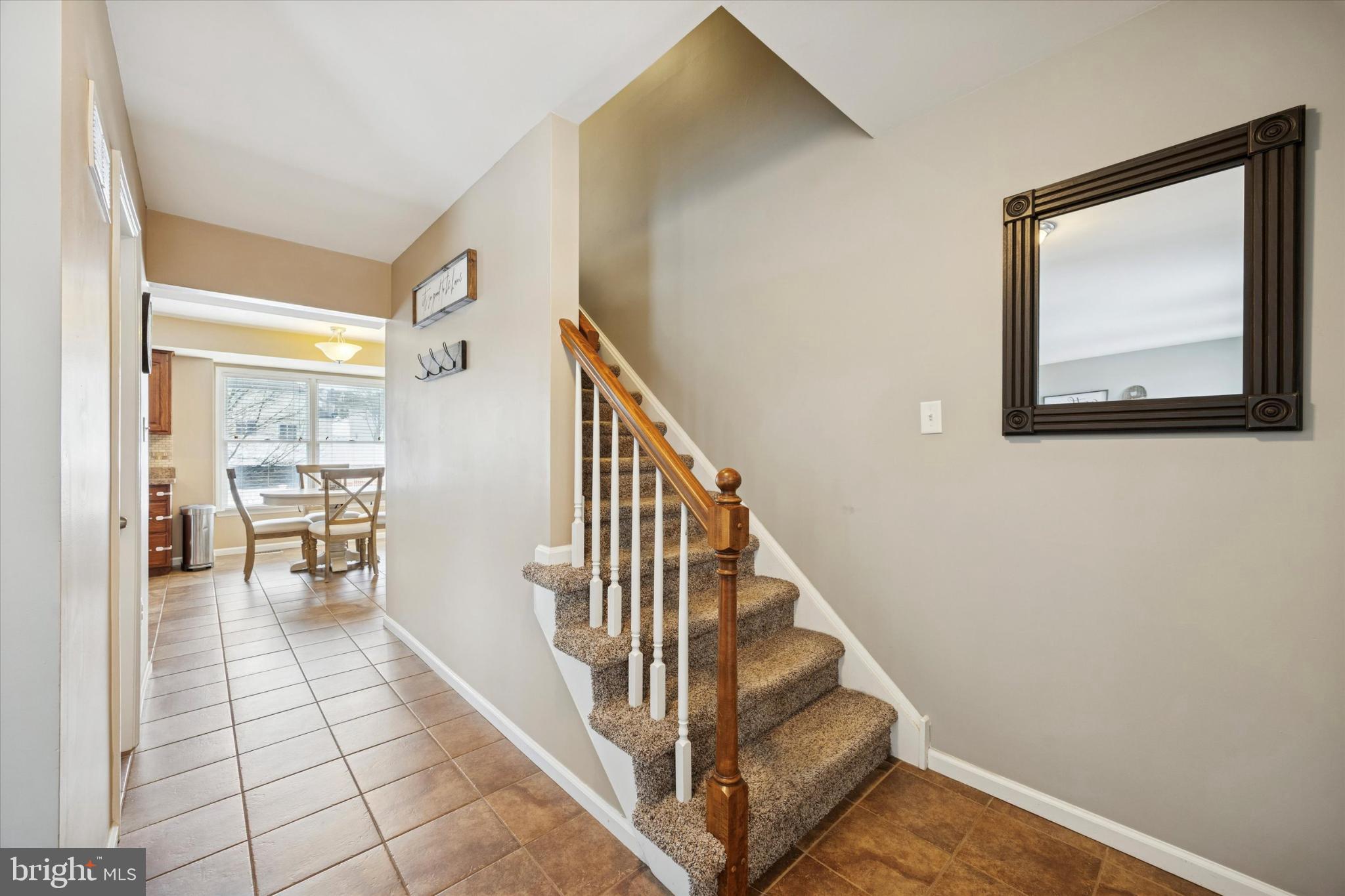 132 Rugby Road Birdsboro, PA 19508 - Photo 3 of 25 Inviting entryway with charming staircase.