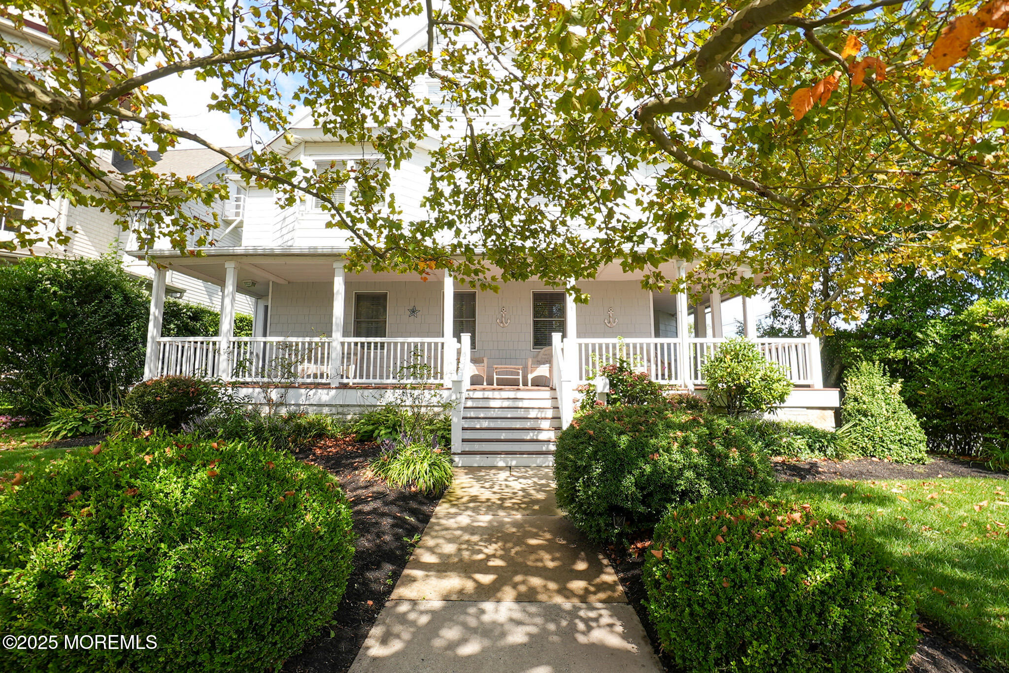 201 Forman Avenue Point Pleasant Beach, NJ 08742 - Photo 3 of 54 a front view of a house with garden