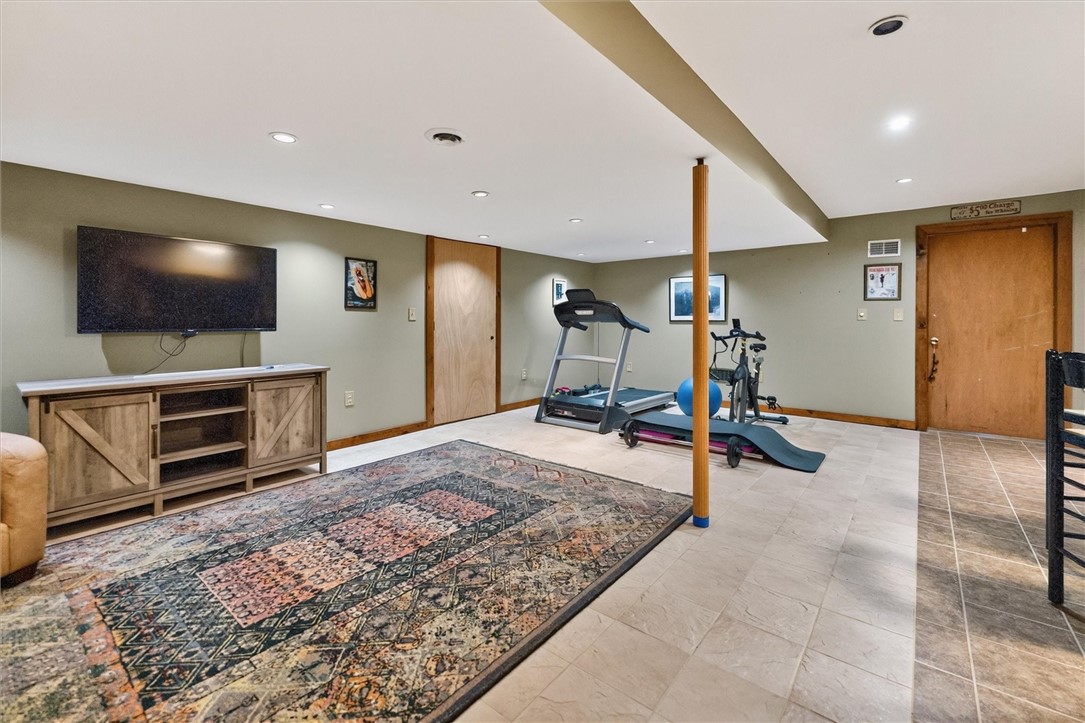 7150 Gauss Road Bloomfield, NY 14469 - Photo 31 of 50 finished basement