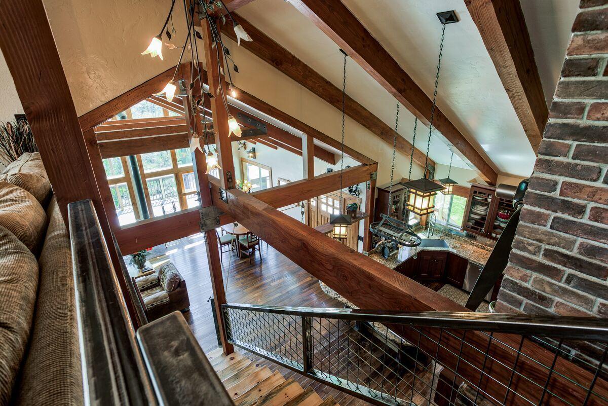 28585 Whitmore Road Whitmore, CA 96096 - Photo 13 of 118 Looking Down from Loft