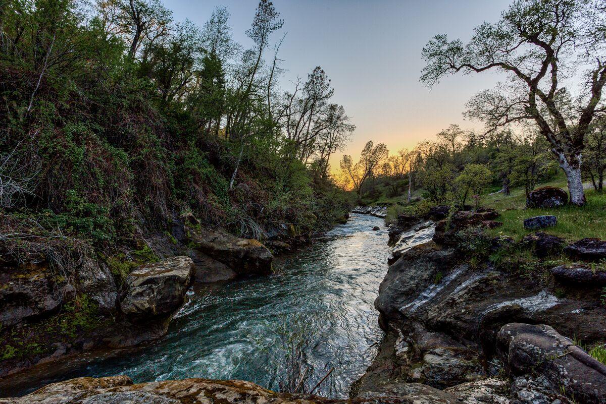28585 Whitmore Road Whitmore, CA 96096 - Photo 56 of 118 Sunset over the creek 2