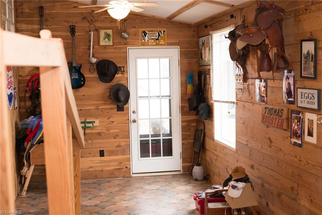 1625 Bloomtown Road East Bend, NC 27018 - Photo 18 of 21 Man Cave made out of old barn wood