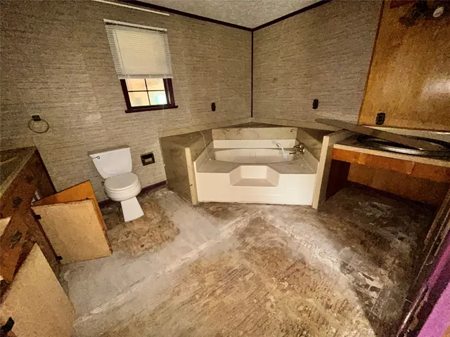 a view of water heater room