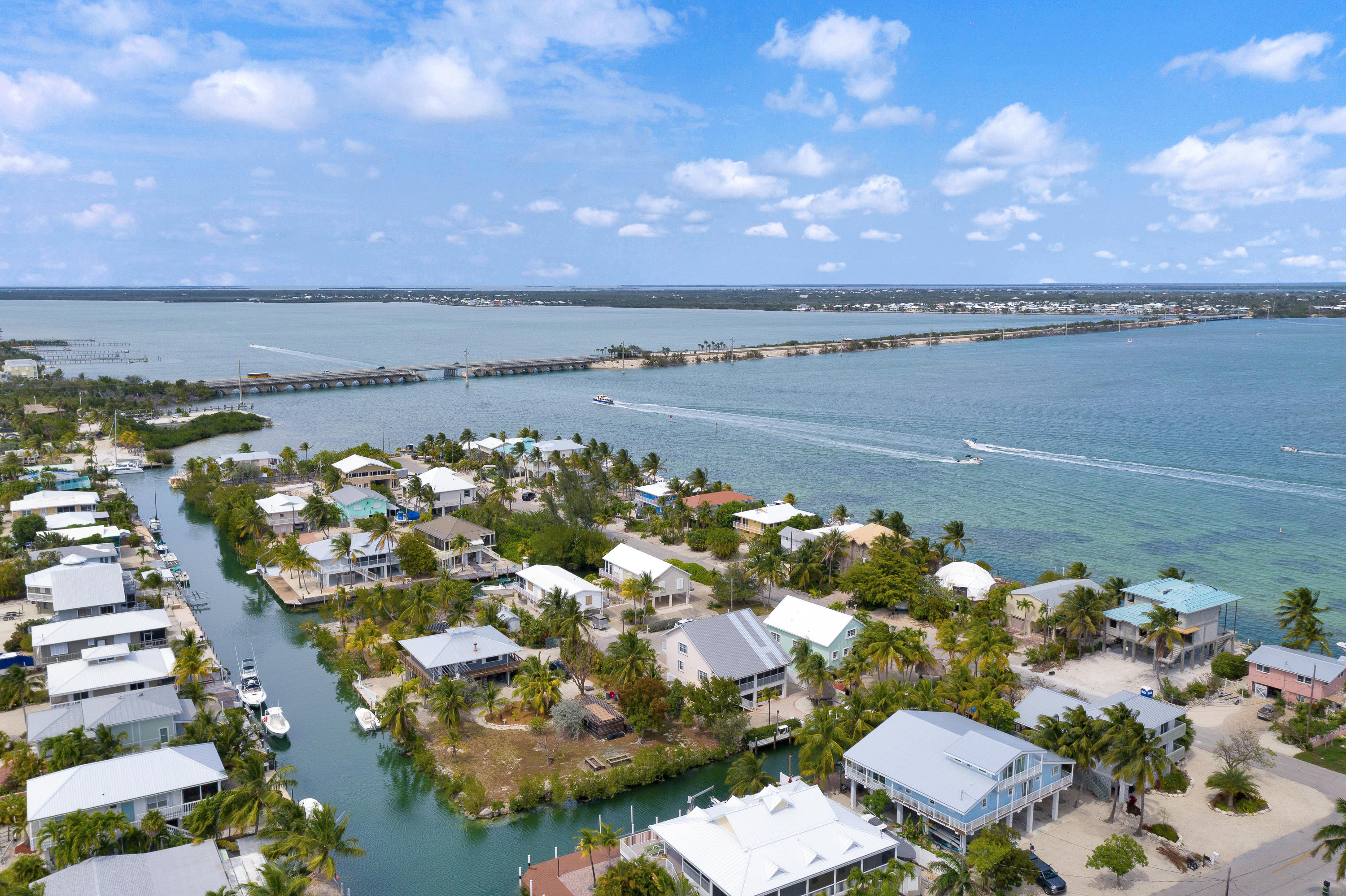 28564 Captain Kidd Road Summerland Key, FL 33042 - Photo 4 of 55 Aerial to open water