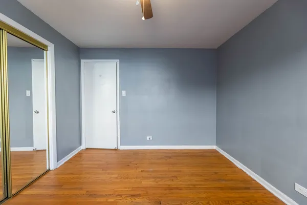 a view of empty room
