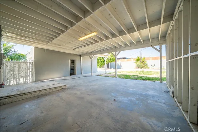 a house with a outdoor space