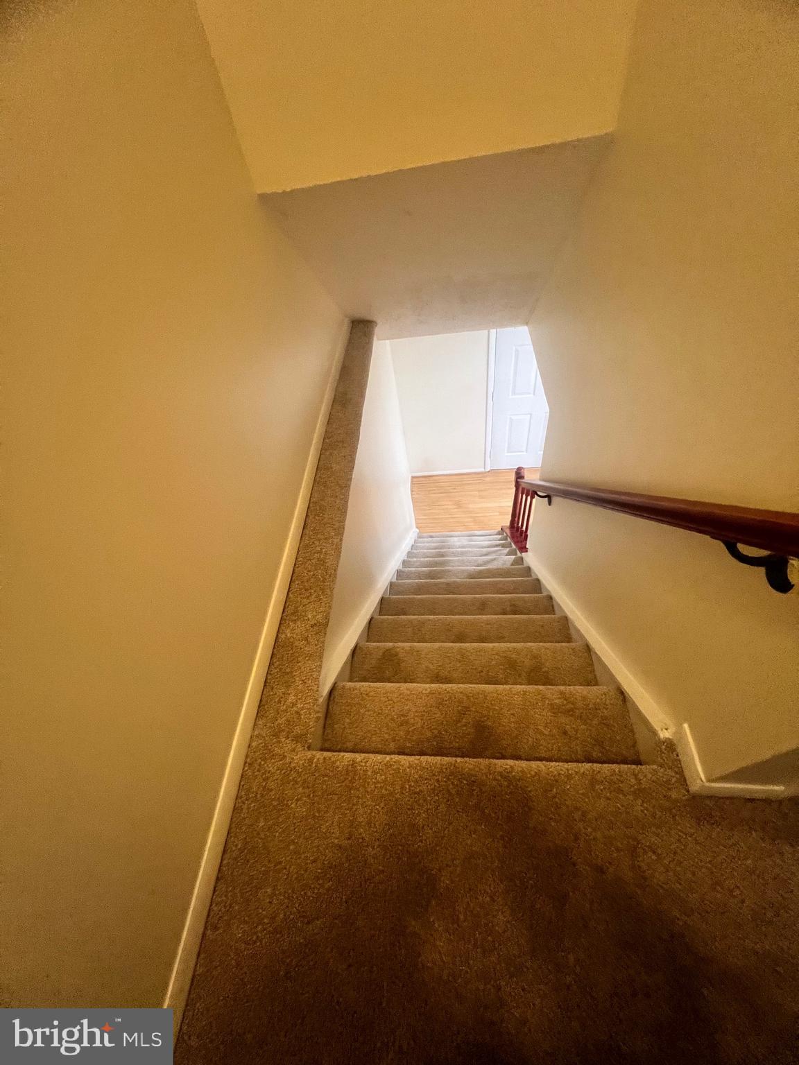 8679 Hickory Ridge Court Springfield, VA 22153 - Photo 13 of 23 a view of staircase with white walls