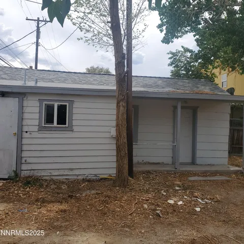 a house with a outdoor space