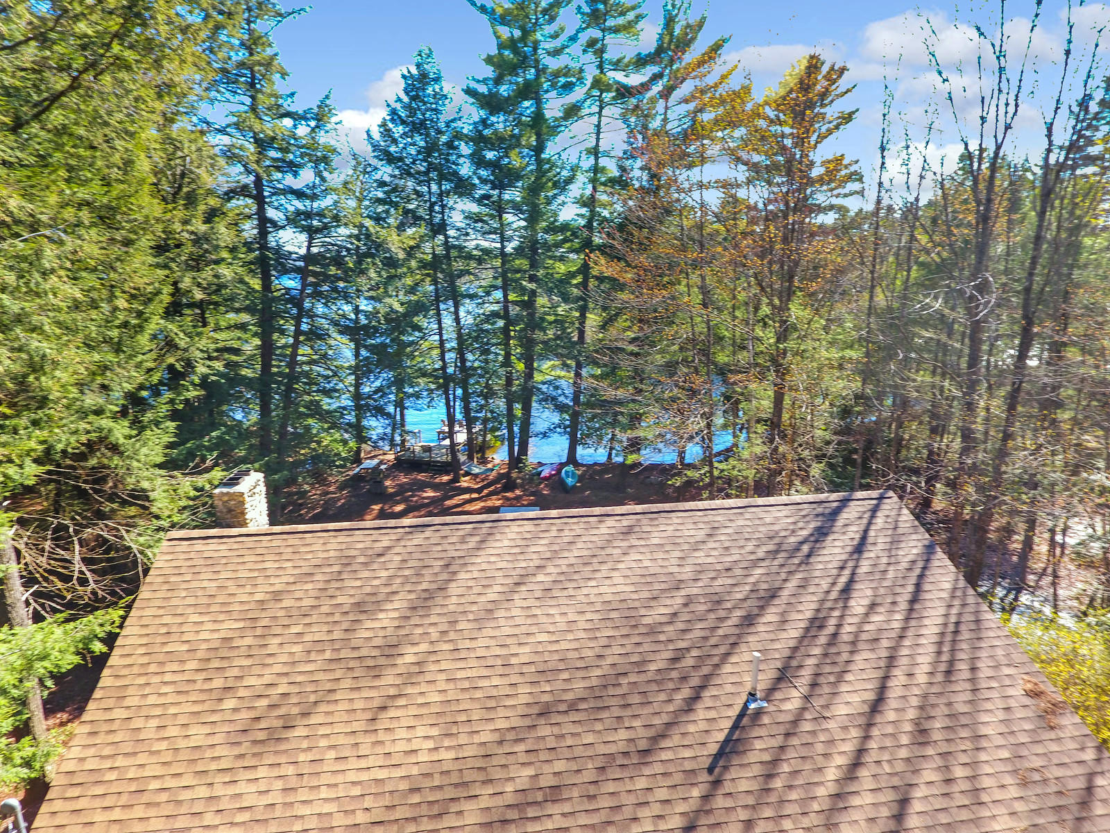 304 Timber Point Road Belgrade, ME 04917 - Photo 7 of 58 Roofline View