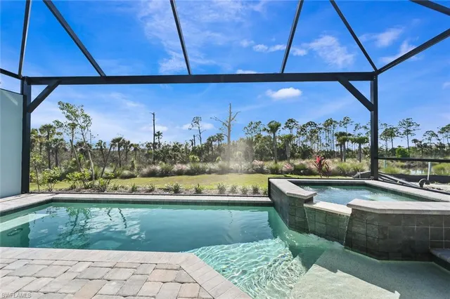 a view of a terrace with sky view