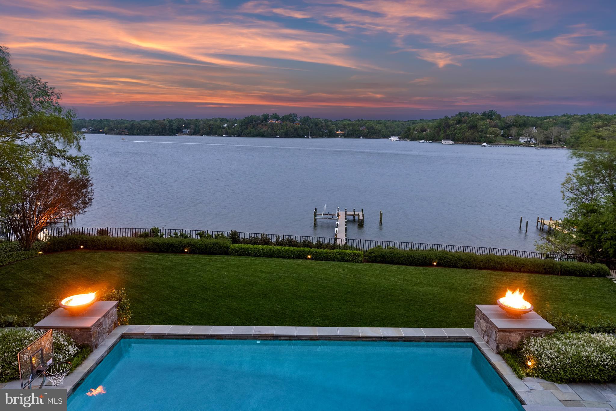 806 Coachway Annapolis, MD 21401 - Photo 38 of 43 a view of a lake with a big yard