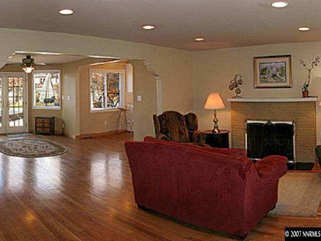 2245 Lindley Way Reno, NV 89509 - Photo 5 of 9 a living room with furniture and a fireplace
