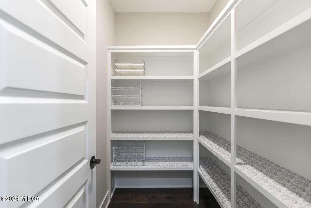 411 Crescent Drive Forsyth, GA 31029 - Photo 23 of 57 a view of walk in closet with empty racks