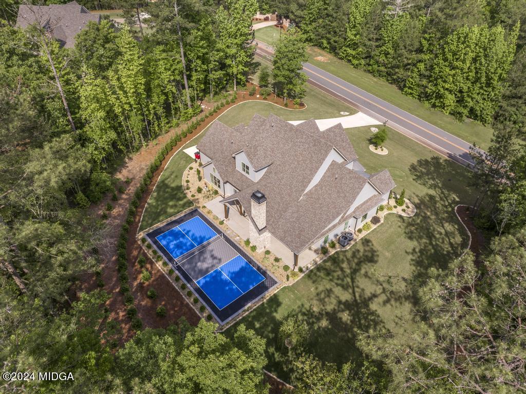 411 Crescent Drive Forsyth, GA 31029 - Photo 55 of 57 an aerial view of a house with a yard