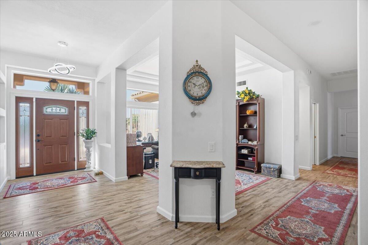 22318 North Dusty Trail Boulevard Sun City West, AZ 85375 - Photo 12 of 66 a view interior of a house and wooden floor