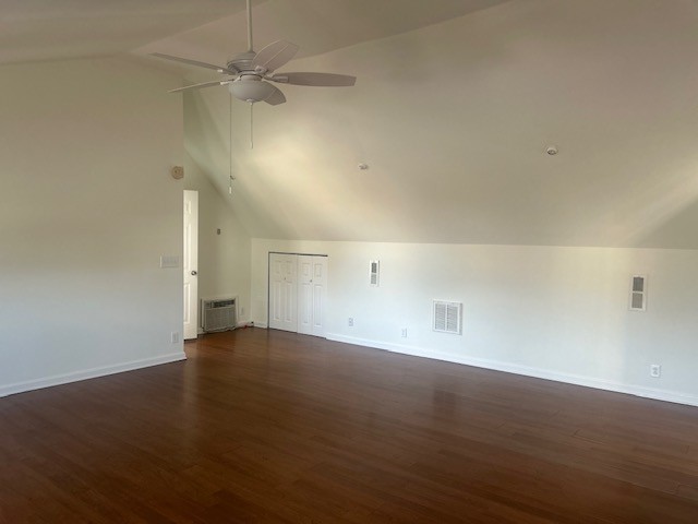 337 Pawnee Trail Murfreesboro, TN 37128 - Photo 23 of 40 an empty room with wooden floor and a ceiling fan