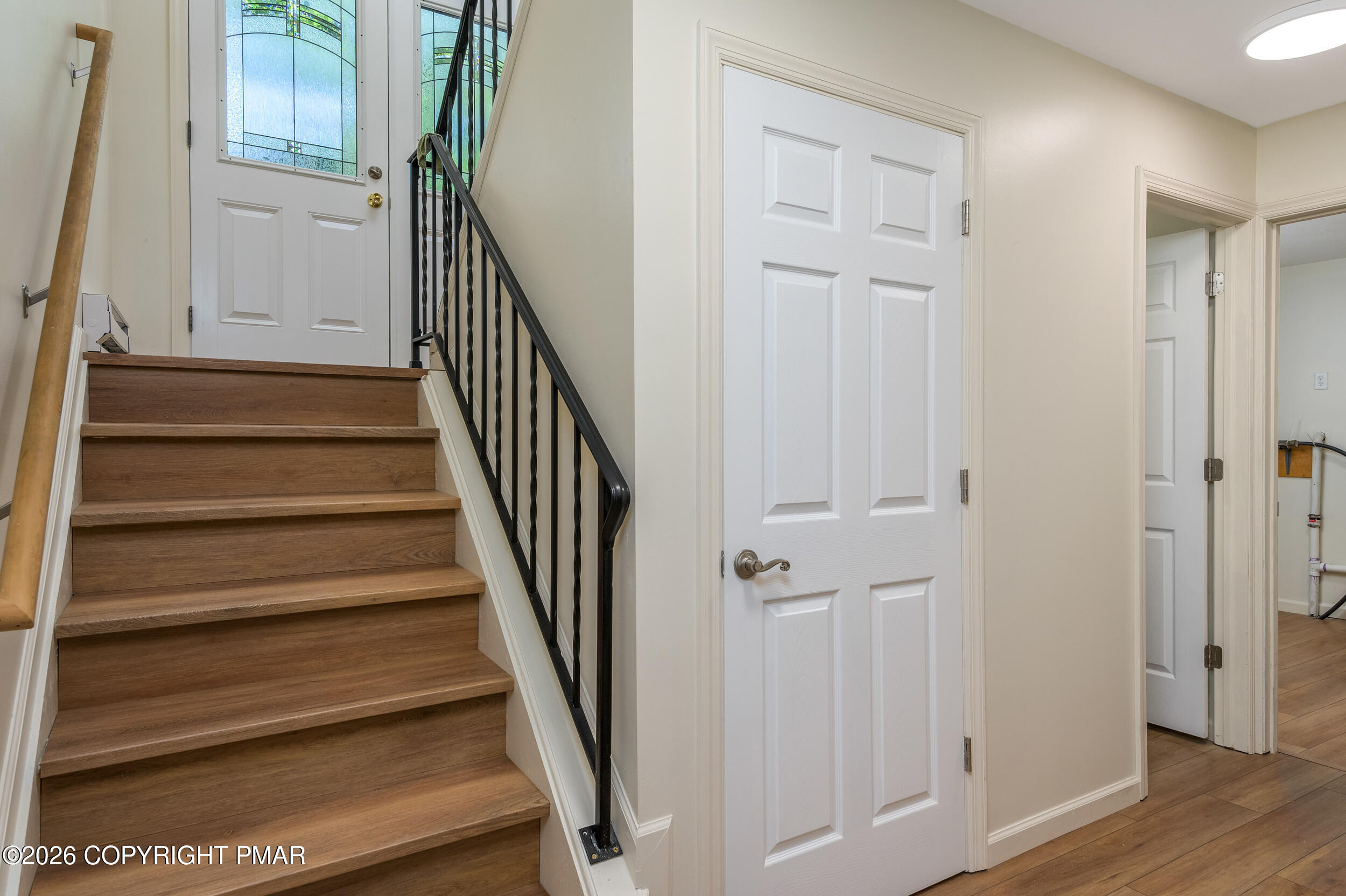 5966 Decker Road Bushkill, PA 18324 - Photo 21 of 38 Stairs to lower level