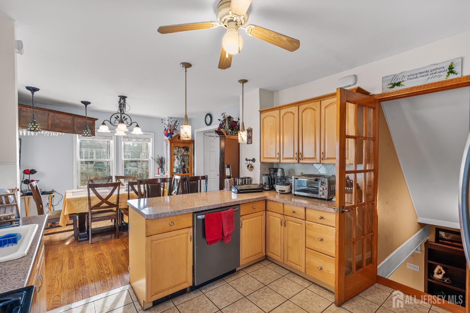 210 2nd Street Dunellen, NJ 08812 - Photo 16 of 42 a kitchen that has a lot of cabinets in it