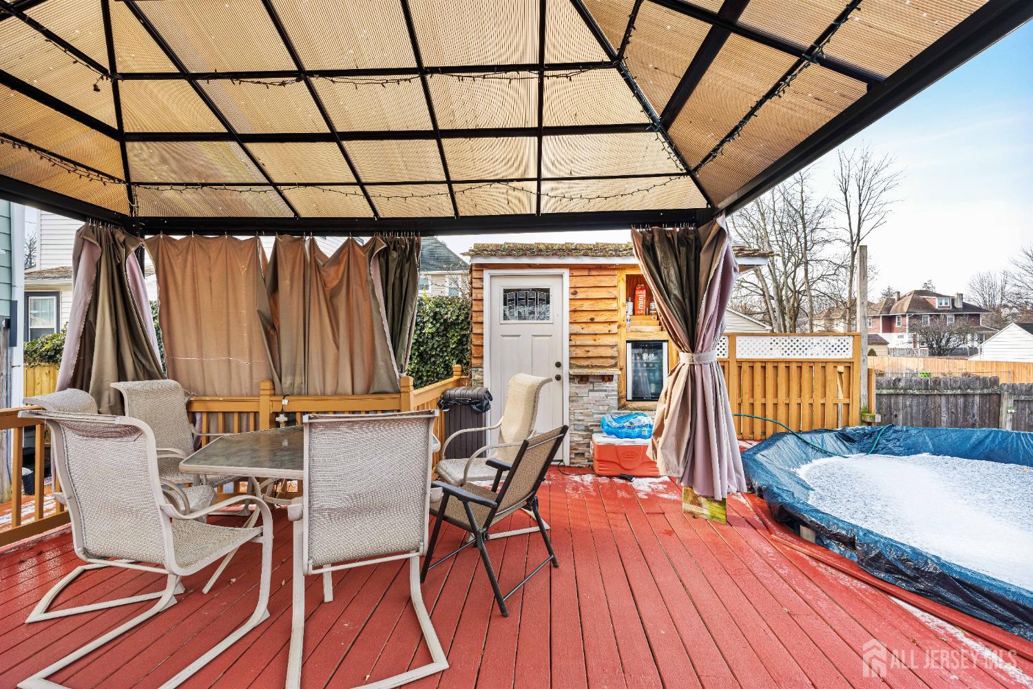 210 2nd Street Dunellen, NJ 08812 - Photo 30 of 42 a view of a chairs and table in the balcony
