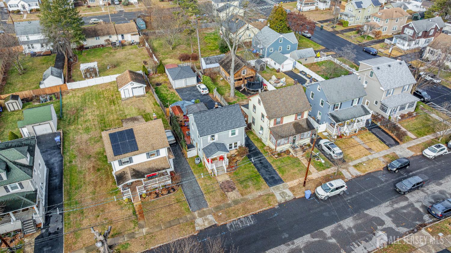 210 2nd Street Dunellen, NJ 08812 - Photo 38 of 42 an aerial view of residential houses with outdoor space